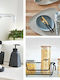 Zeller Metallic Kitchen Rack 3 Tiers Gray 44x17x70.5cm