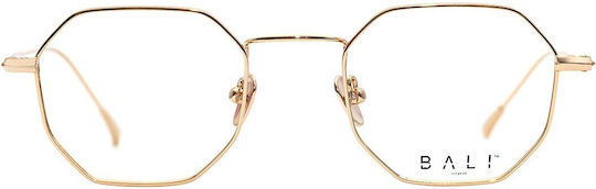 Bali Body Rame Ochelari Metalice Pentru Femei Auriu 52572