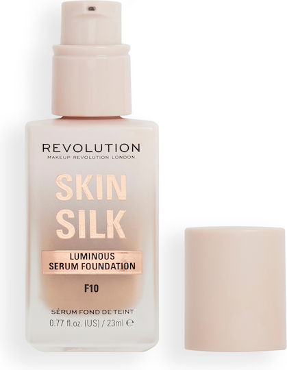Makeup Revolution Silk Serum Foundation 23ml (various Shades) - F10