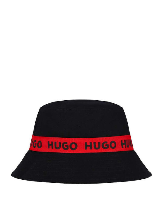 Hugo Boss Kinderhut Eimer Stoff Schwarz