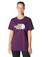 The North Face Damen T-shirt Polka Dot Lila