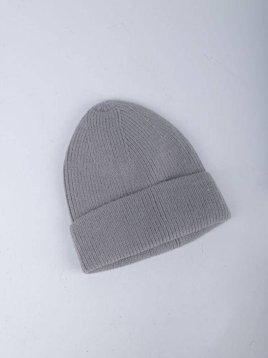 Beanie Beanie Knitted in Gray color