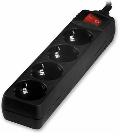 Electra Power Strip 4 Positions with Switch and Cable 1.5m