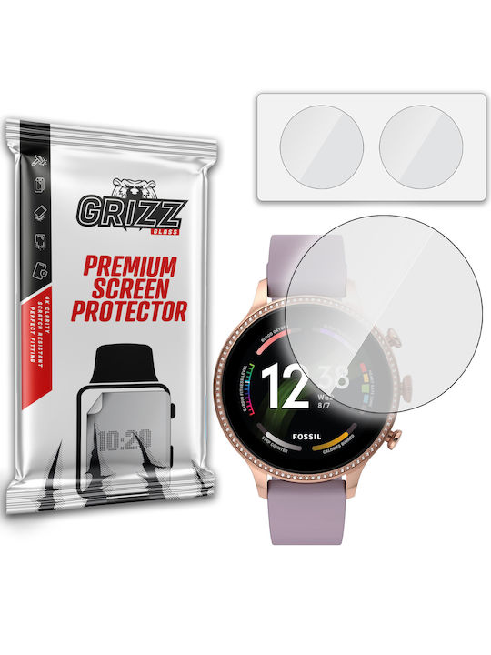 GrizzGlass Hybridglass Tempered Glass για το Apple Watch 45mm 1τμχ