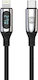 Forever Regular la Cablu Lightning 27W Negru 1m