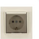 Eurolamp SCHUKO Power Socket 16A Beige 1pcs