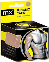 Bandaj terapeutic Mx Kinesiology Tape 5cmx5m Beige Medinox Mx79041