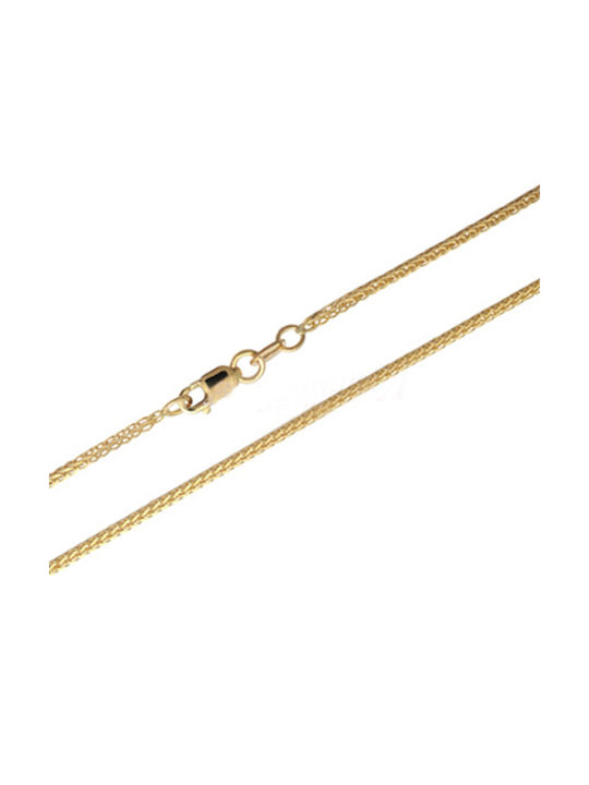 Goldene Kette Nacken 14K