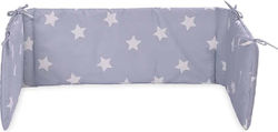 Lorelli Ranforce Crib Bumpers Classic Inside Grey Mist 27x145cm