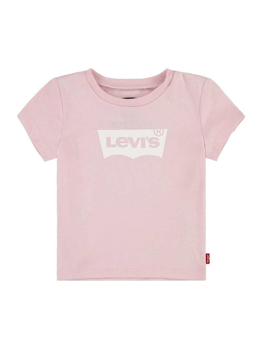 Levi's Kinderhemd Kurzarm Rosa