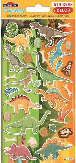 Tweeny Decor Stickers 9x17.5cm 272041 Global Gift
