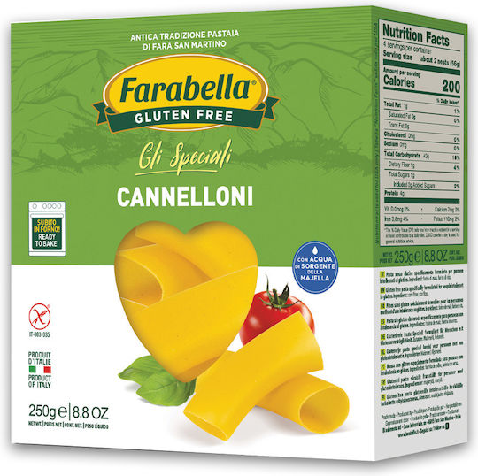 Farabella Κανελόνια Χωρίς Γλουτένη 250gr