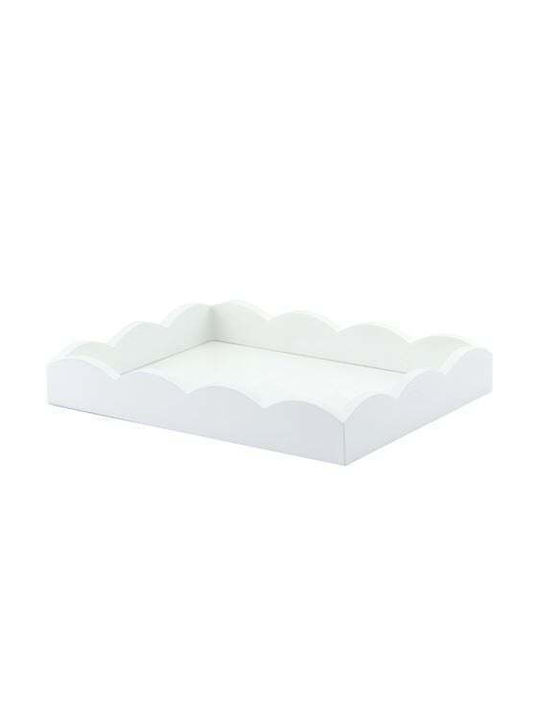 Addison Ross Поднос за сервиране с Дръжки в Бял Цвят 28x20см TR6200 1бр