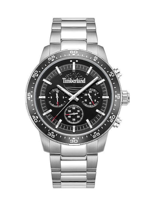 Timberland Watch Chronograph Battery with Silve...