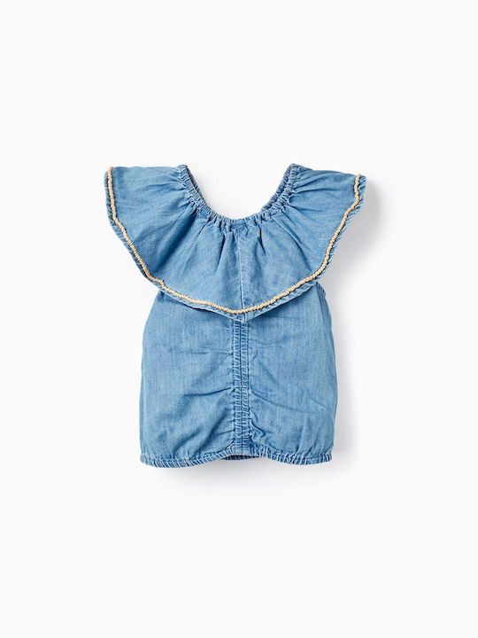 Zippy Kids Shirt Short Sleeve Blue