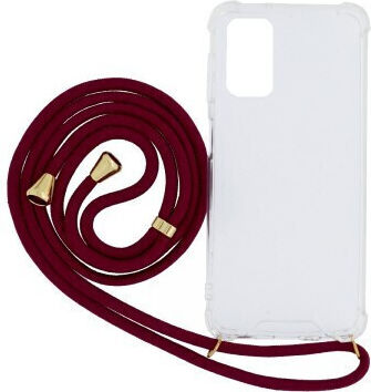 Back Cover Silicon cu Curea Transparent (Poco M3 / Redmi 9T)