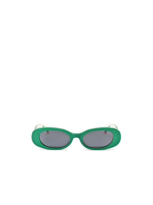 Oscar & Frank Citra Γυαλιά Ηλίου με Πράσινο Σκελετό και Γκρι Φακό