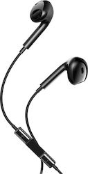 Maxlife In-Ear Freisprecheinrichtung Kopfhörer mit Stecker USB-C Schwarz