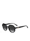 Moschino Women's Sunglasses with Black Plastic Frame and Black Lens MOL076/S 807/9O