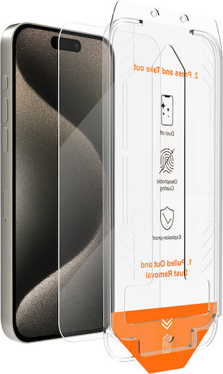 Kameraschutz Gehärtetes Glas Transparent für das iPhone 15 Pro Max