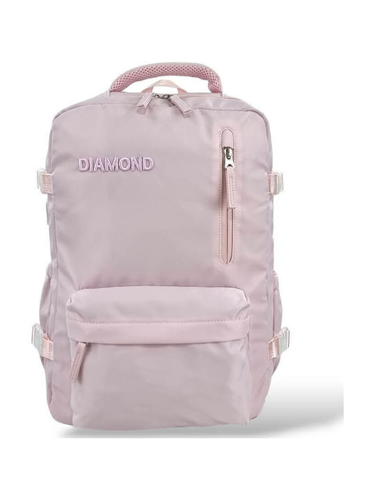 Classic Diamond Backpack Αδιάβροχο 24lt Ροζ