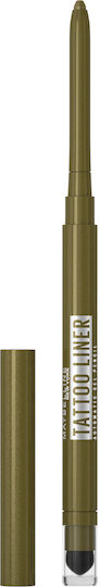 Maybelline Tattoo Liner Gel Soft Eye Pencil Emerald Energy 060