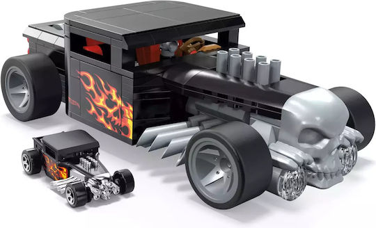Mega Bloks Τουβλάκια Hot Wheels Bone Shaker για 13+ Ετών 334τμχ