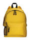 About Basics Rucksack Gelb