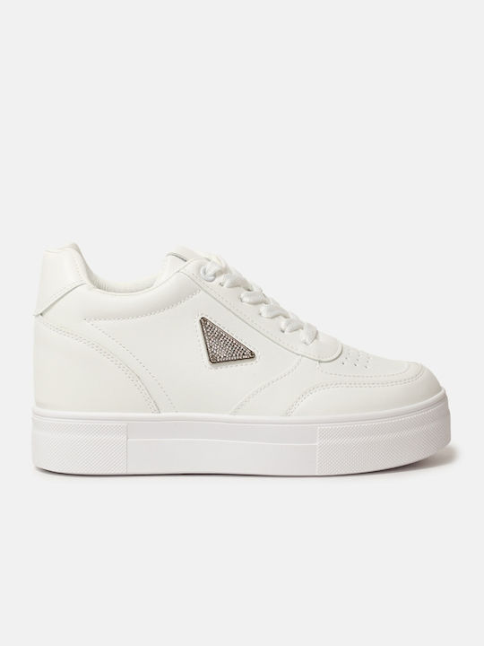InShoes Γυναικεία Sneakers Λευκό