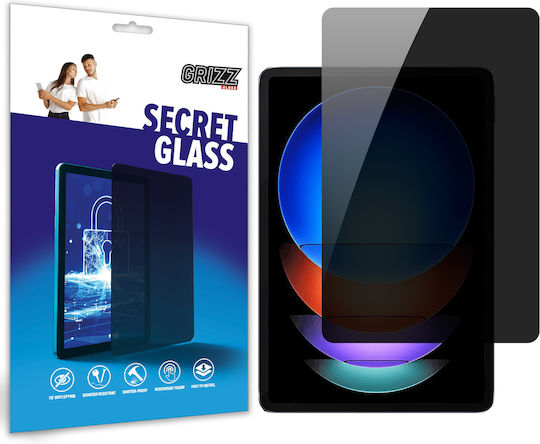 GrizzGlass Secretglass Tempered Glass (Xiaomi Pad 6S Pro 12.4) Μαύρο
