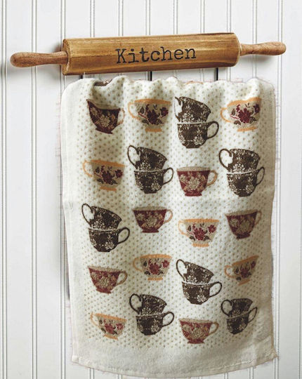 Linea Home Geschirrtuch aus 100% Baumwolle 30x50cm