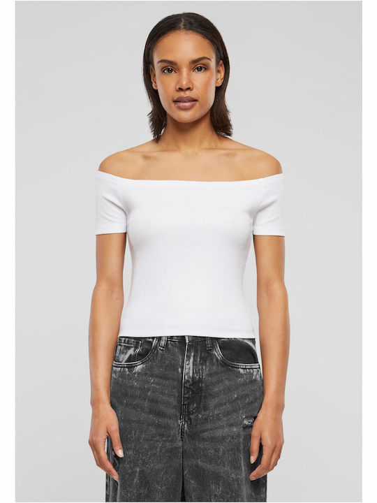 Urban Classics Women's T-shirt White