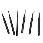 Set Of 6 Precision Tweezers 5900495035547