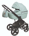 Mikrus Genua Adjustable 3 in 1 Baby Stroller Suitable for Newborn Mint