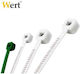 Duna-Wert Plastic Cable Ties 250mm x 3.6mm in White Colour (100 pcs) 2403