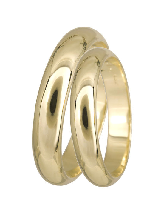 Κλασικές Ehering aus Gelb Gold 14K