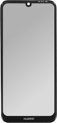 Οθόνη Lcd Ips mit Touchscreen und Rahmen für Huawei Y6 / Y6s / Y6 Pro (Schwarz)