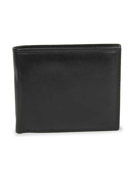 Kypraios Leather Men's Leather Wallet Black