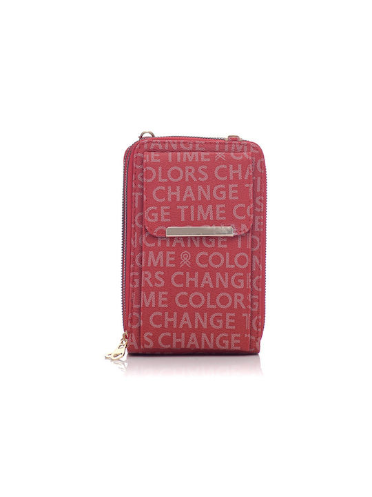 David Polo Women's Wallet Cards Red