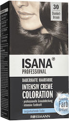 Isana Professional Intensive Cream Coloration No.30 Dark Brown Isana Professional Intensive Cream Coloration No.30 Dark Brown