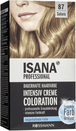 Isana Professionelle Intensive Cream Farbpflege Nr.87 Sahara