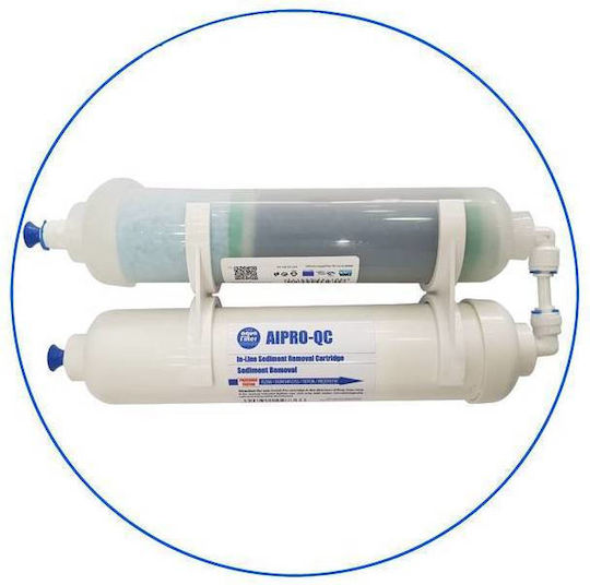 Aqua Filter 2ab Polypropylene Replacement Water Filter for Refrigerator Aqua Filter 2ab Polypropylene Replacement Water Filter for Refrigerator