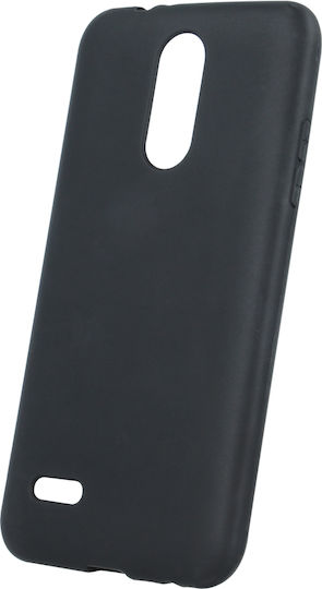 Matt Back Cover Σιλικόνης Μαύρο (Huawei P30 Lite)