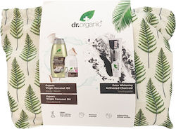 Dr.Organic Hautpflegeset mit Körperöl & Deodorant 250ml