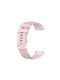 Rhombus Pattern Strap Silicone Pink (Amazfit Bip 5)