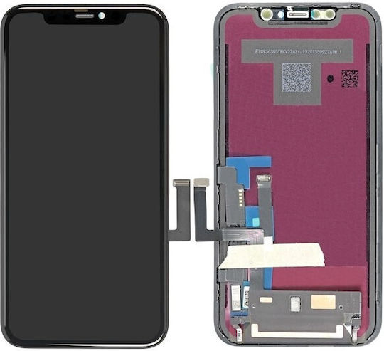 O ecran cu Mecanism Tactil pentru Apple iPhone 11 (Negru)