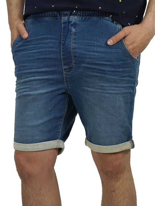 Blend Herrenshorts Jeans Blau