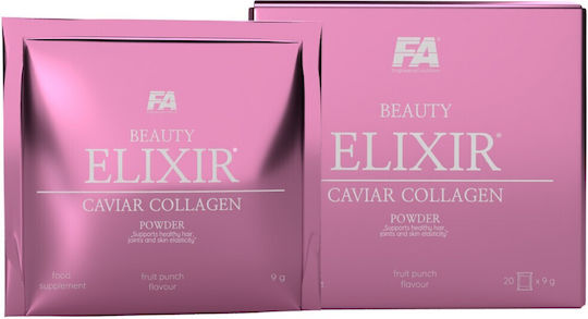 FA Nutrition Beauty Elixir Caviar with Vitamin C and Hyaluronic Acid 9g Fruit Punch