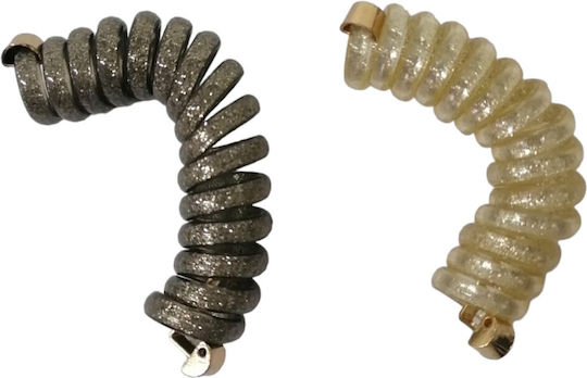 Ro-Ro Accessories Спирала Ластик Silver/Gold