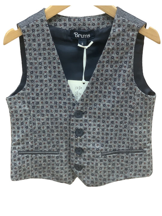 Brums Kids Vest Blue